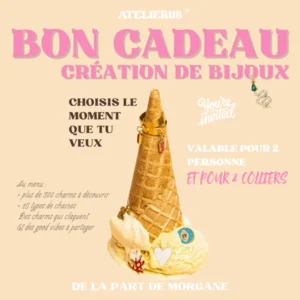 Bon cadeau colliers pour 2 personnes