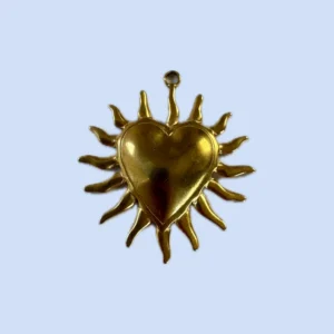 Charms coeur à pique